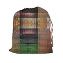 Fractal Design Pattern Decorative Drawstring Pouch (XXL) View1