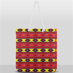 Rp 7 Full Print Rope Handle Tote (large) by ArtworkByPatrick