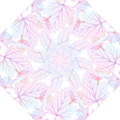 Beautiful Autumn Leaves Vector Seamless Pattern 02 Hook Handle Umbrellas (large) by Sobalvarro