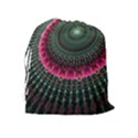 Fractal Circle Fantasy Texture Drawstring Pouch (XL) View2