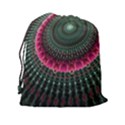 Fractal Circle Fantasy Texture Drawstring Pouch (XXL) View2