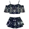 Fractal Design Pattern Texture Kids  Off Shoulder Skirt Bikini View2