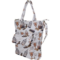 Hufflepuff Pattern Shoulder Tote Bag by Sobalvarro