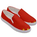 Chinese flag Flag of China Men s Canvas Slip Ons View3