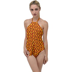 Rp-2-6 Go With The Flow One Piece Swimsuit by ArtworkByPatrick