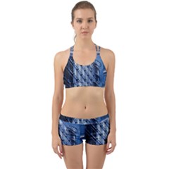 Abstract Architecture Azure Back Web Gym Set by Pakrebo