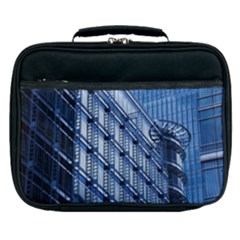 Abstract Architecture Azure Lunch Bag by Pakrebo