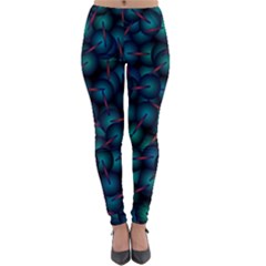 Background Abstract Textile Design Lightweight Velour Leggings by Pakrebo