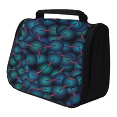 Background Abstract Textile Design Full Print Travel Pouch (small) by Pakrebo