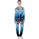 London Skyscraper Lighting Contrast Casual Jacket and Pants Set View1