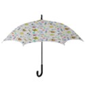 Summer Pattern Design Colorful Hook Handle Umbrellas (Small) View3