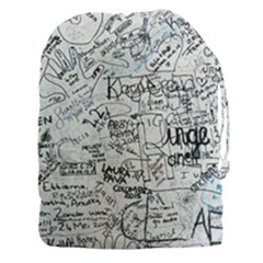 Messages Note Notitiebord Memo Drawstring Pouch (xxxl) by Pakrebo