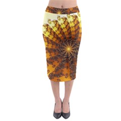 Background Colorful Graphic Design Midi Pencil Skirt by Pakrebo