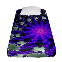 Fractal Rendering Digital Art Fitted Sheet (single Size) by Pakrebo