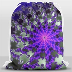 Fractal Rendering Digital Art Drawstring Bag (large) by Pakrebo