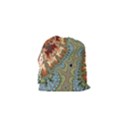 Fractal Rendering Pattern Abstract Drawstring Pouch (XS) View2