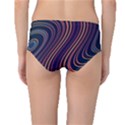 Fractal Mathematics Generated Mid-Waist Bikini Bottoms View2