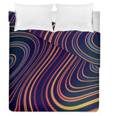Fractal Mathematics Generated Duvet Cover Double Side (queen Size) by Bajindul
