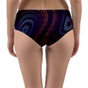 Fractal Mathematics Generated Reversible Mid-Waist Bikini Bottoms View2
