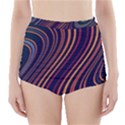 Fractal Mathematics Generated High-Waisted Bikini Bottoms View1