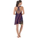 Fractal Mathematics Generated Show Some Back Chiffon Dress View2
