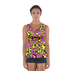 Splotchyblob Sport Tank Top  by designsbyamerianna
