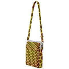 Digital Art Art Artwork Abstract Yellow Multi Function Travel Bag by Pakrebo
