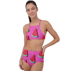 Fresh Watermelon Slices High Waist Tankini Set by VeataAtticus