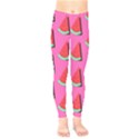 Fresh Watermelon Slices Kids  Legging View1