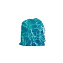 Blue Water Wallpaper Drawstring Pouch (XS) View1