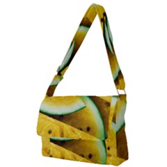 Sliced Watermelon Lot Full Print Messenger Bag by Pakrebo