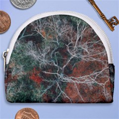Aerial Photography Of Green Leafed Tree Horseshoe Style Canvas Pouch by Pakrebo