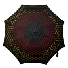 Germany Flag Hexagon Hook Handle Umbrellas (medium) by HermanTelo