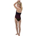 Germany Flag Hexagon Go with the Flow One Piece Swimsuit View2