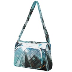 Architectural Design Architecture Building Business Front Pocket Crossbody Bag by Pakrebo