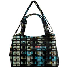 Architectural Design Architecture Building Cityscape Double Compartment Shoulder Bag by Pakrebo