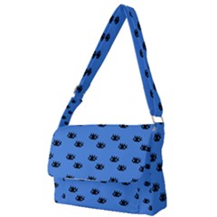 Blue Eyes Full Print Messenger Bag by snowwhitegirl