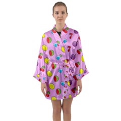 Slot Machine Wallpaper Long Sleeve Kimono Robe by HermanTelo