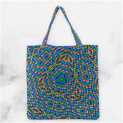 Abstract Background Futuristic Handcraft Grocery Tote Bag by Wegoenart