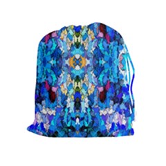 Ml-c6-3 Drawstring Pouch (xl) by ArtworkByPatrick