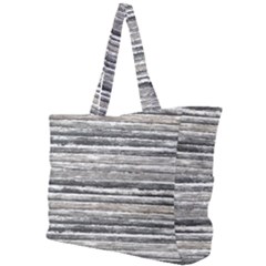 Striped Grunge Print Design Simple Shoulder Bag by dflcprintsclothing