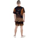 Fractals Fantasy Image Art Men s Mesh Tee and Shorts Set View2