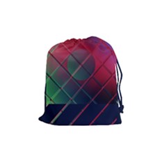 Fractal Artwork Abstract Background Drawstring Pouch (medium) by Sudhe