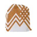 Wood Zigzag Texture Drawstring Pouch (XXL) View2