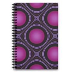 Abstract Background Design Purple 5 5  X 8 5  Notebook by Sudhe