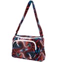 Abstract Fractal Artwork Colorful Art Front Pocket Crossbody Bag View1