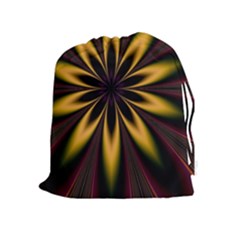 Fractal Artwork Idea Allegory Art Pattern Drawstring Pouch (xl) by Sudhe