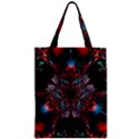 Abstract Flower Artwork Art Zipper Classic Tote Bag View1