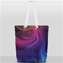 Abstract Pattern Art Full Print Rope Handle Tote (Small) View2