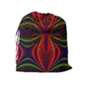 Abstract Art Fractal Drawstring Pouch (XL) View2